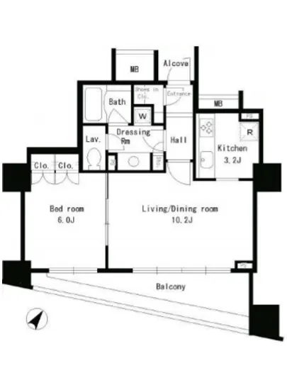 パークアクシス日本橋ステージ 1005