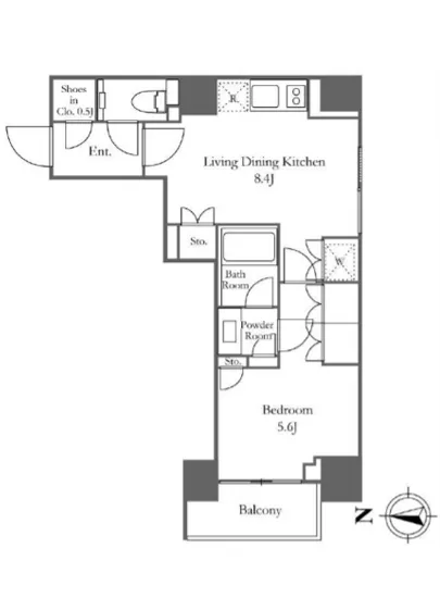 ザ・パークワンズ千代田佐久間町 601