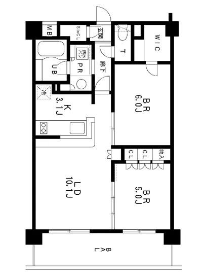 レジディア池袋 406