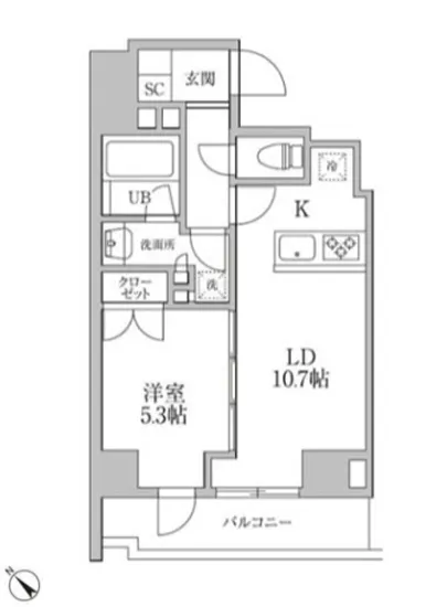 レジディア文京本郷3 1001