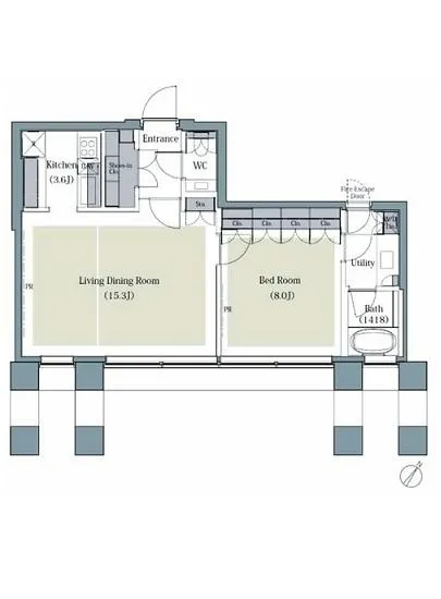 AKASAKA K-TOWER RESIDENCE 2804