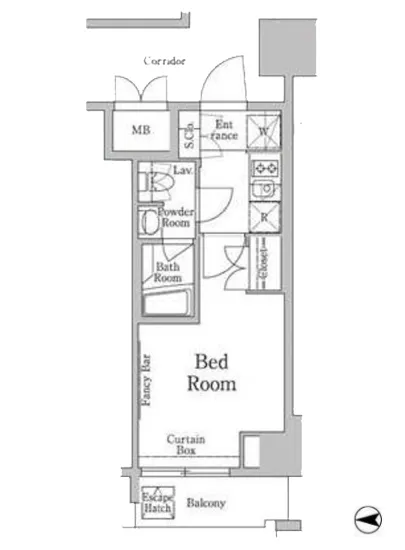 レジディア三田 1002