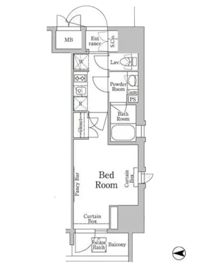 レジディア三田 604