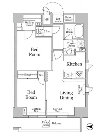 レジディア三田 1303