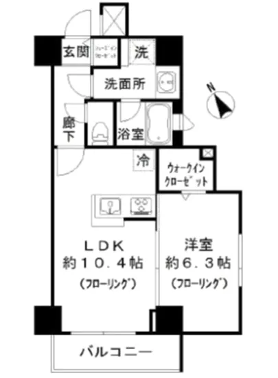 ルシェーヌ恵比寿 103