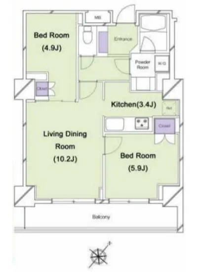 コスモグラン勝どき 604