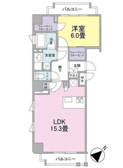コンシェリア新橋シックス 15F