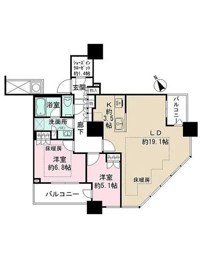 ザ・パークハウス西新宿タワー60 2713