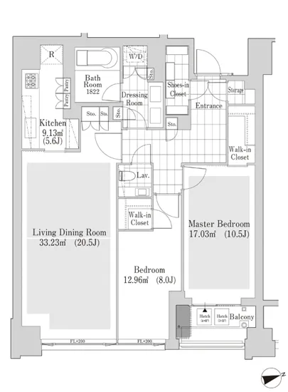 ラ・トゥール南麻布 E301