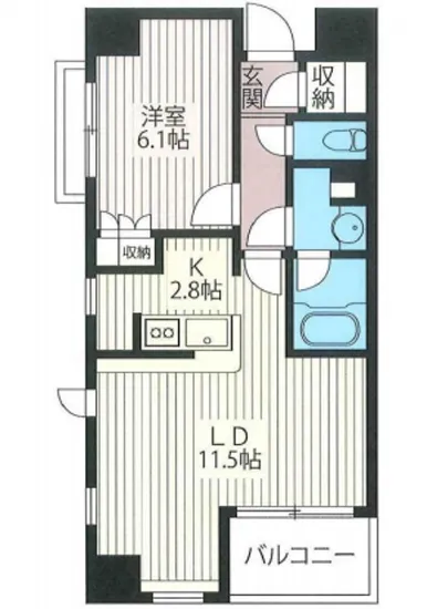 エスティメゾン北新宿 801