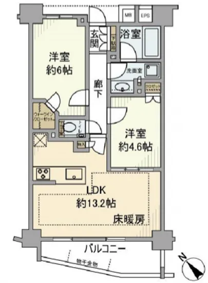 ブランズ新宿富久町 404