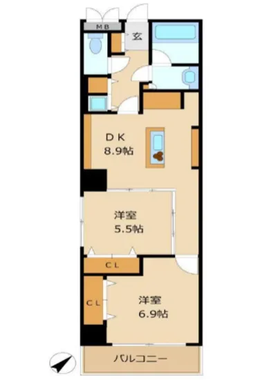 ライトコート四谷 8F
