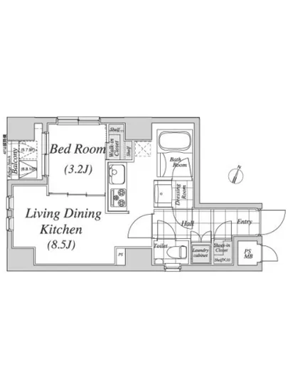 レジディア神田 601