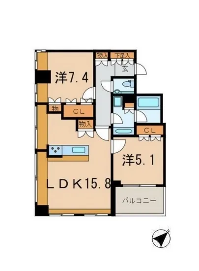 ザ・ヒルトップタワー高輪台 306