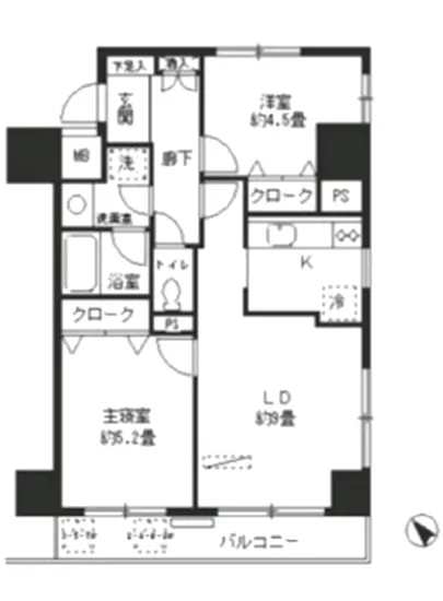 エステージ築地 604