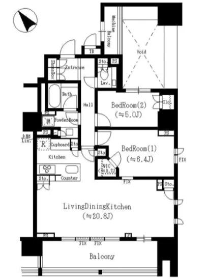 ザ・パークハウス千代田麹町 1106