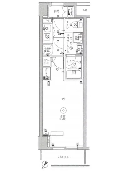 スカイコートヒルズ北新宿 503