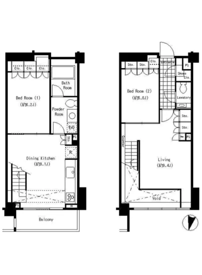 レジデンスヒルズ神山町 302