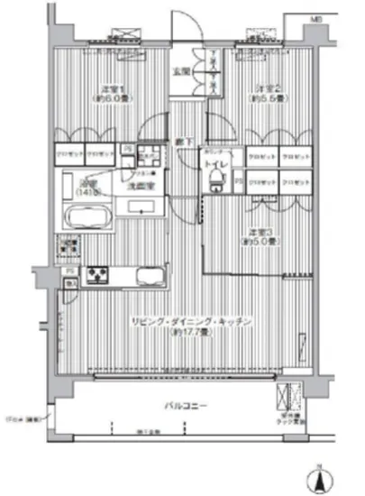 グランフェリシア経堂赤堤 306