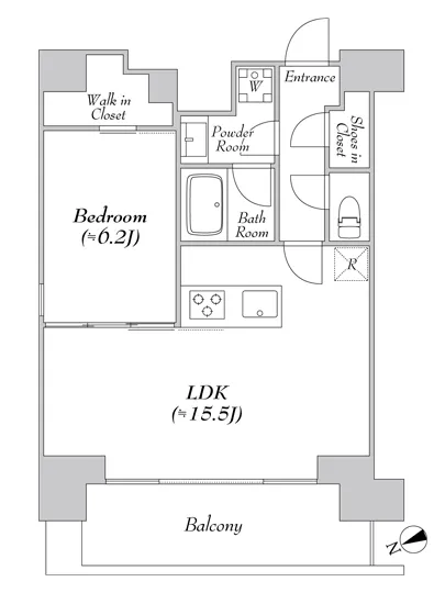 カナルフロント芝浦 1008