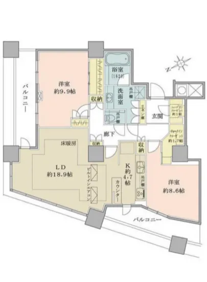 ザ・パークハウス西新宿タワー60 5903