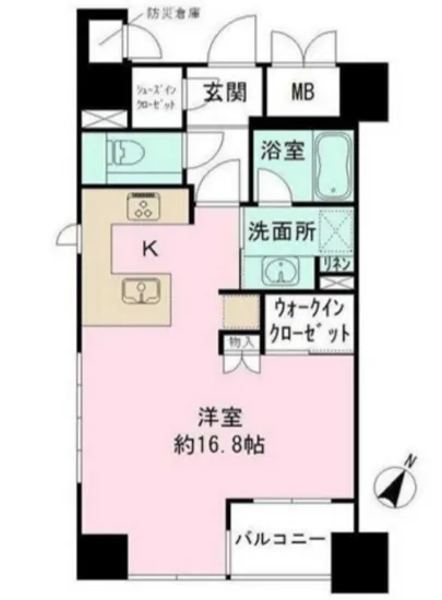 ロジュマンジャンティ人形町 8F