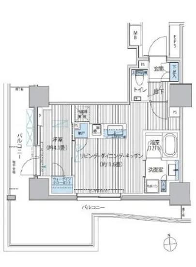 グランリビオ高輪三丁目 403