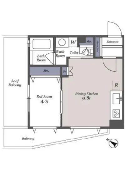 ドゥーエ代々木 402