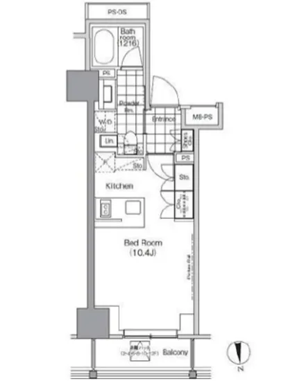 パークハビオ門前仲町 708
