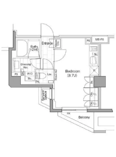 ザ・パークハビオ新宿 422