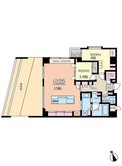 朝日マンション赤坂南部坂 1F