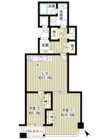 ニチレイ明石町レジデンス 1505