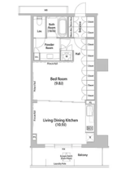 飯田橋ガーデンフラッツ 504