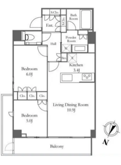 グランドメゾン目黒東山パークフロント 207