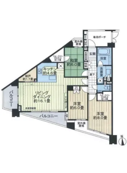 ライオンズ外苑の杜 604