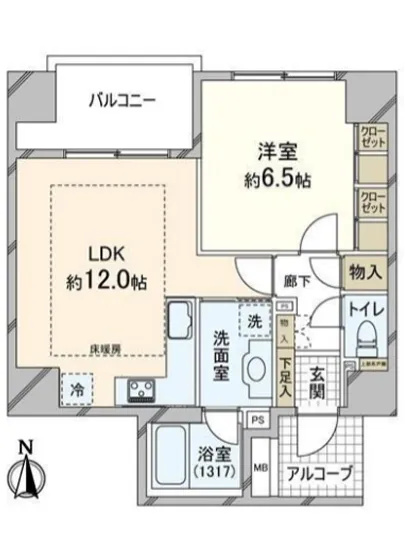 プリンスハイツ曙橋 6F