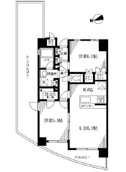 ワールドパレス武蔵小山2 601