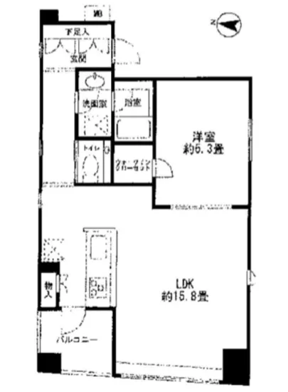 フォレシティ島津山 402