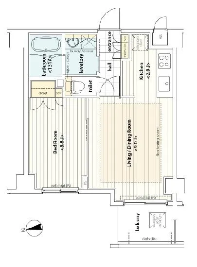 カスタリア麻布十番 504