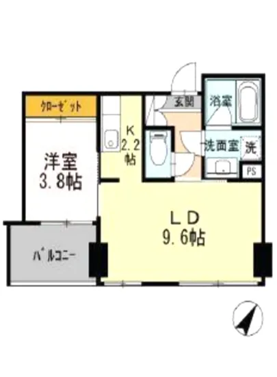 パークフラッツ新宿イーストサイド 303
