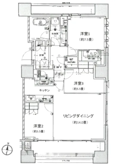 ザ・パークハウス三番町テラス 501