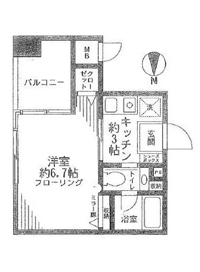 トリニティハウス三田 401