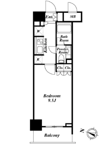 プレミアステージ市ヶ谷河田町 203