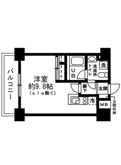 レジディア麻布十番II 204