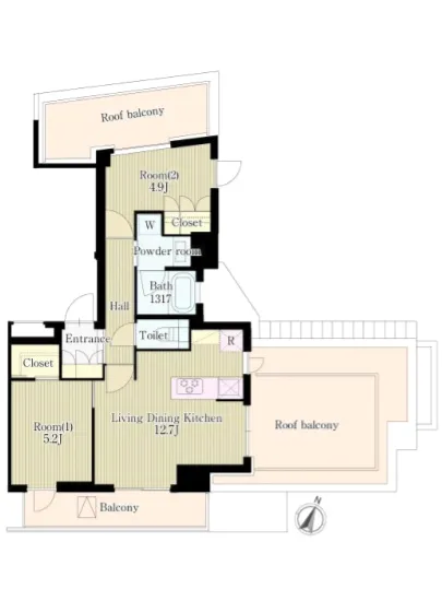 ソラーニ目黒不動前 401