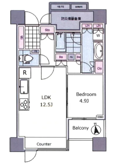 ライオンズクオーレ東京八丁堀 6F