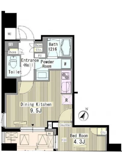 マスターズコート北品川 1203