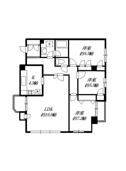 クレール高輪 302