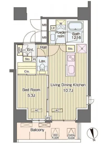ヴェルデコート西新宿 701
