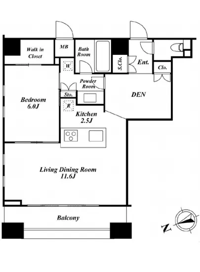 KDXレジデンス戸越 1401